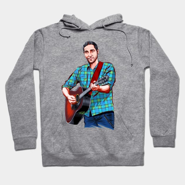 Josh Thompson - An illustration by Paul Cemmick Hoodie by PLAYDIGITAL2020